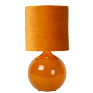 ESTERAD - Tafellamp - 1xE14 - Okergeel