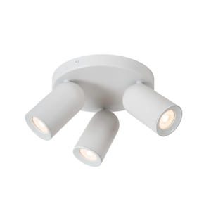 PUNCH - Plafondspot - Ø 21 cm - 3xGU10 - Wit