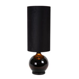 ESTERAD - Vloerlamp - Ø 34 cm - 1xE27 - Zwart