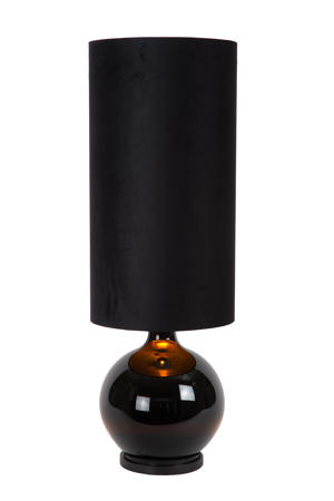 ESTERAD - Vloerlamp - Ø 34 cm - 1xE27 - Zwart 