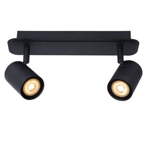 LENNERT - Plafondspot Badkamer - LED Dimb. - GU10 - 2x5W 3000K - IP44 -