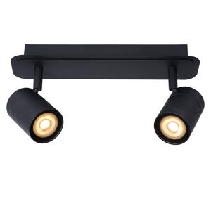 LENNERT - Plafondspot Badkamer - LED Dimb. - GU10 - 2x5W 3000K - IP44 -