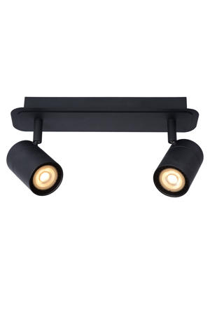 LENNERT - Plafondspot Badkamer - LED Dimb. - GU10 - 2x5W 3000K - IP44 -