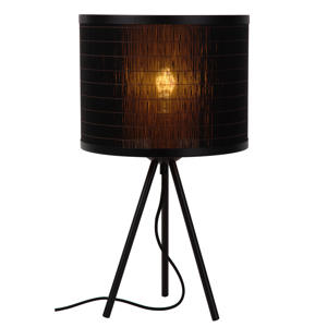 TAGALOG - Tafellamp - Ø 26 cm - 1xE27 - Zwart