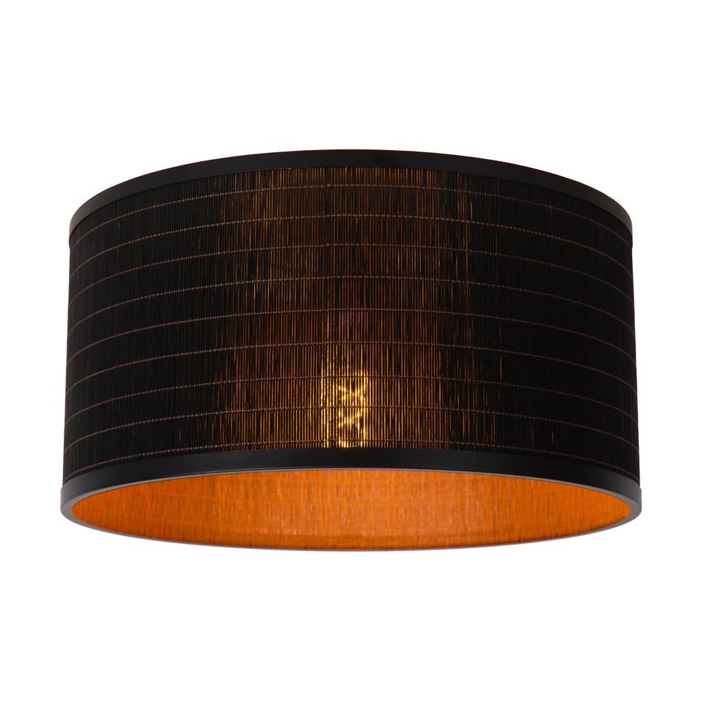 Lucide TAGALOG - Plafonnière - Ø 40 cm - 1xE27 - Zwart