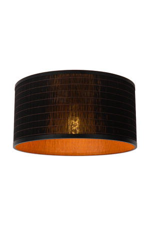 TAGALOG - Plafonnière - Ø 40 cm - 1xE27 - Zwart
