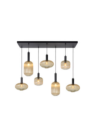 MALOTO - Hanglamp - 7xE27 - Amber  