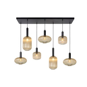 MALOTO - Hanglamp - 7xE27 - Amber