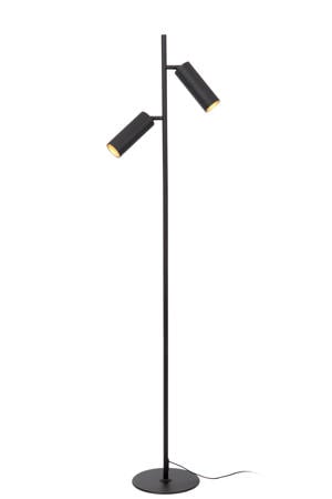 CLUBS - Vloerlamp - 2xGU10 - Zwart