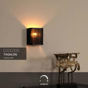 thumbnail: Lucide TAGALOG - Wandlamp - 1xE27 - Zwart