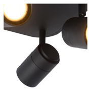 thumbnail: Lucide LENNERT - Plafondspot Badkamer - LED Dimb. - GU10 - 4x5W 3000K - IP44 -