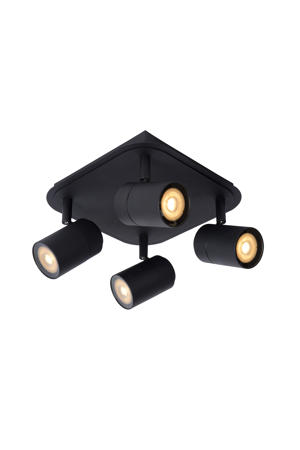 LENNERT - Plafondspot Badkamer - LED Dimb. - GU10 - 4x5W 3000K - IP44 - 
