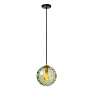 MONSARAZ - Hanglamp - Ø 25 cm - 1xE27 - Groen