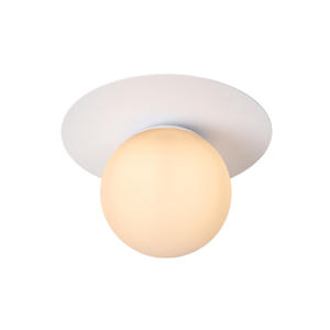 TRICIA - Plafonnière - Ø 25 cm - 1xE27 - Wit  