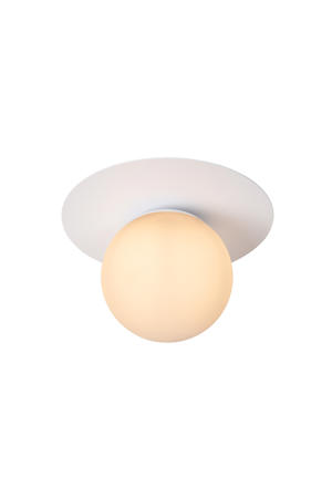 TRICIA - Plafonnière - Ø 25 cm - 1xE27 - Wit  