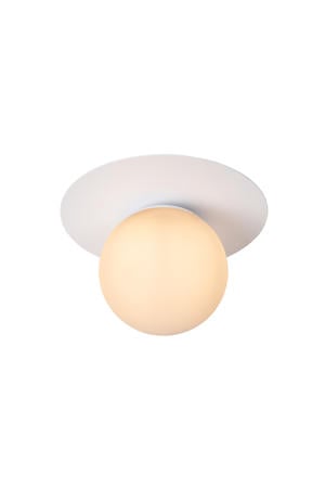 TRICIA - Plafonnière - Ø 25 cm - 1xE27 - Wit