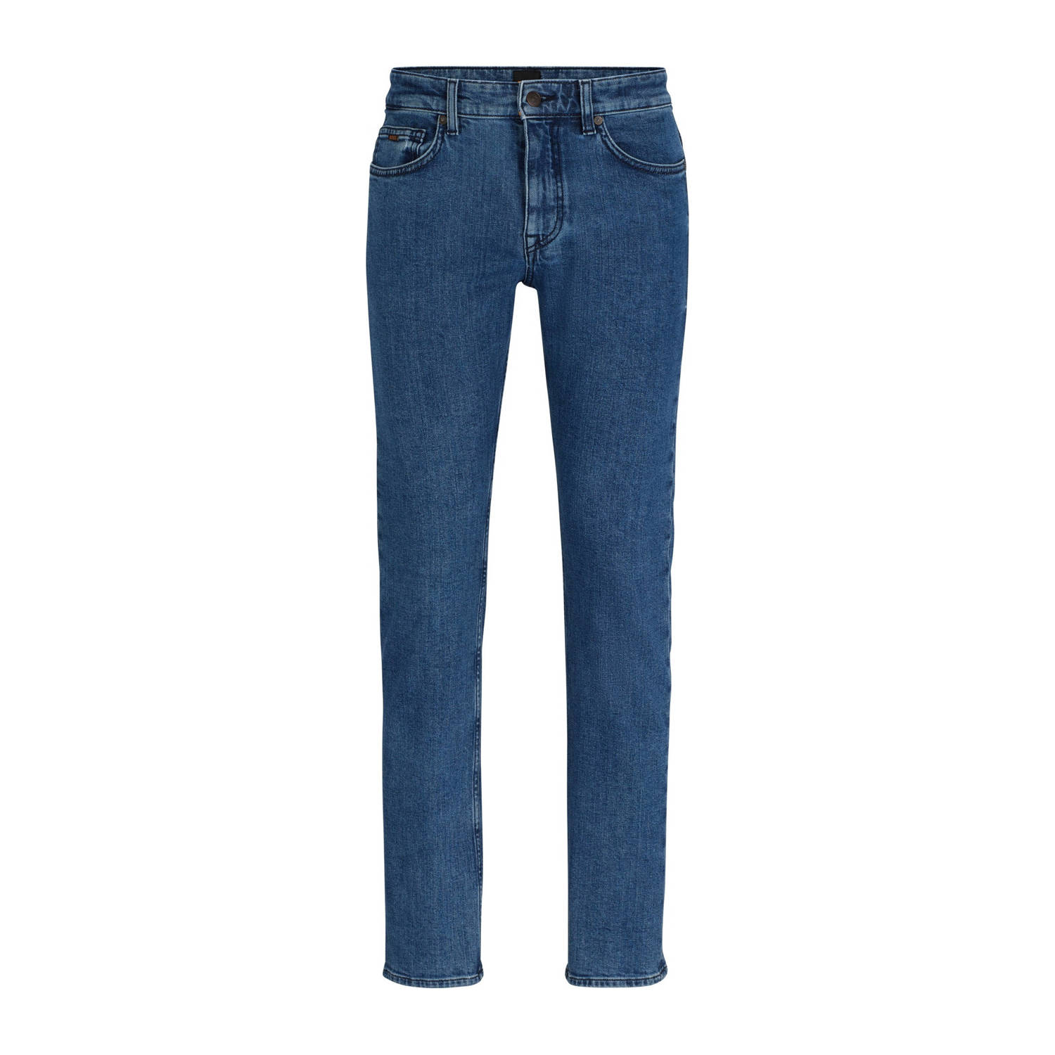 Boss Orange Slim fit jeans met labelapplicatie model 'Delaware'