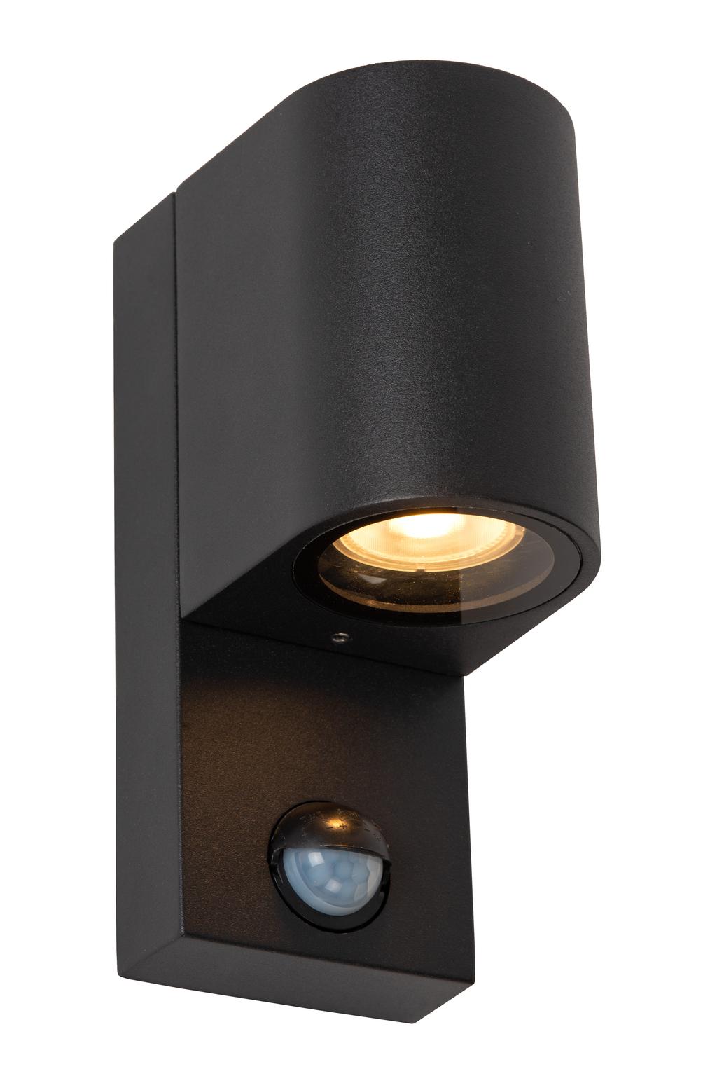 Lucide wandlamp buiten Zaro /binnen - zwart