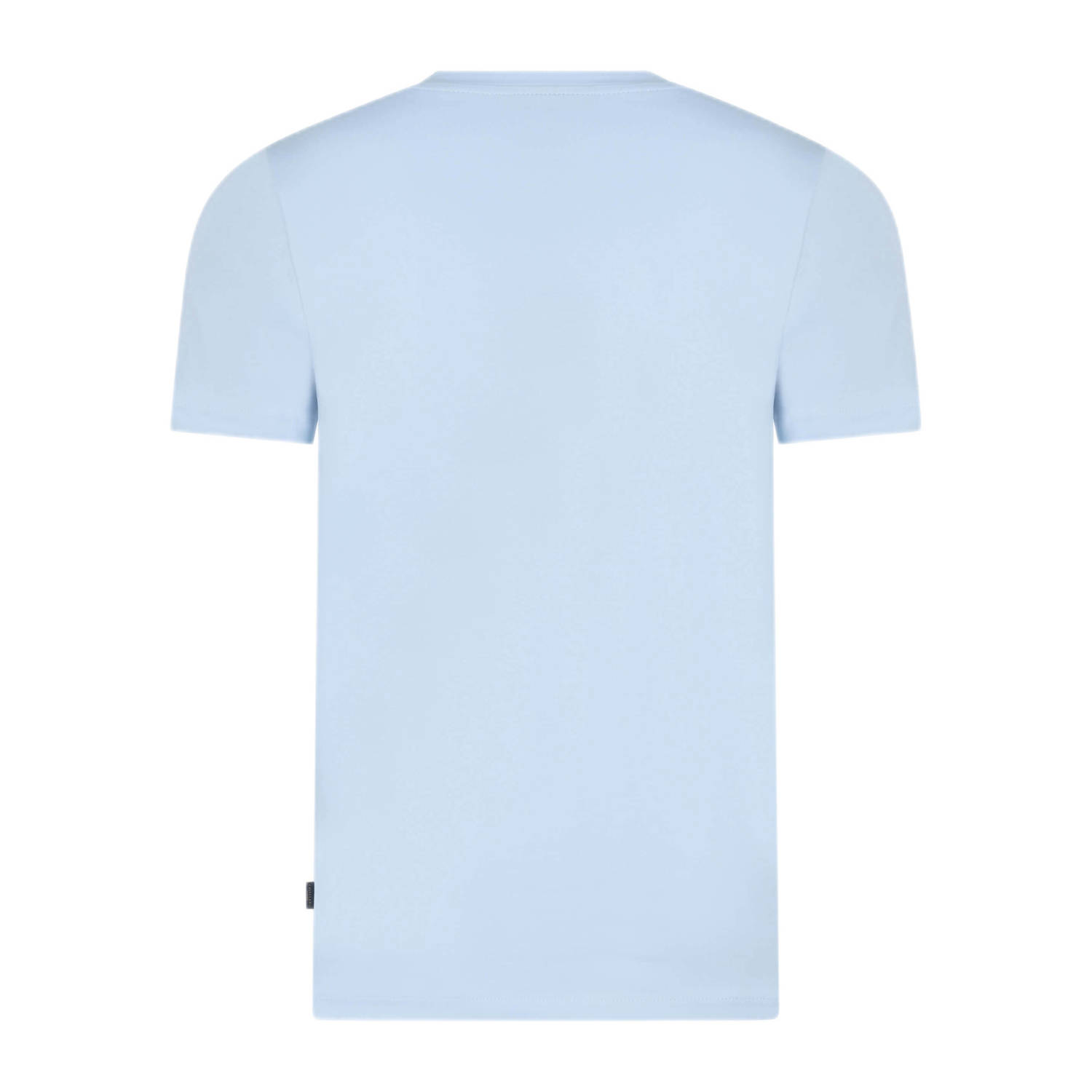 Cavallaro Napoli regular fit T-shirt Mandrio met logo light blue