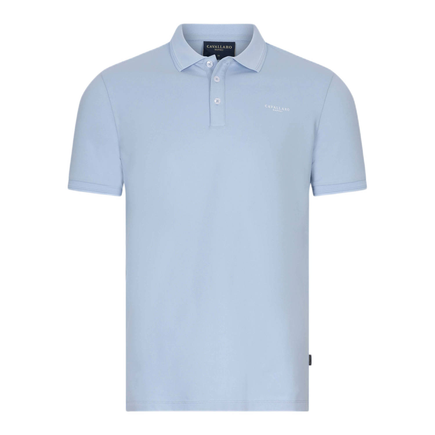 Cavallaro Napoli regular fit polo Mandrio met logo