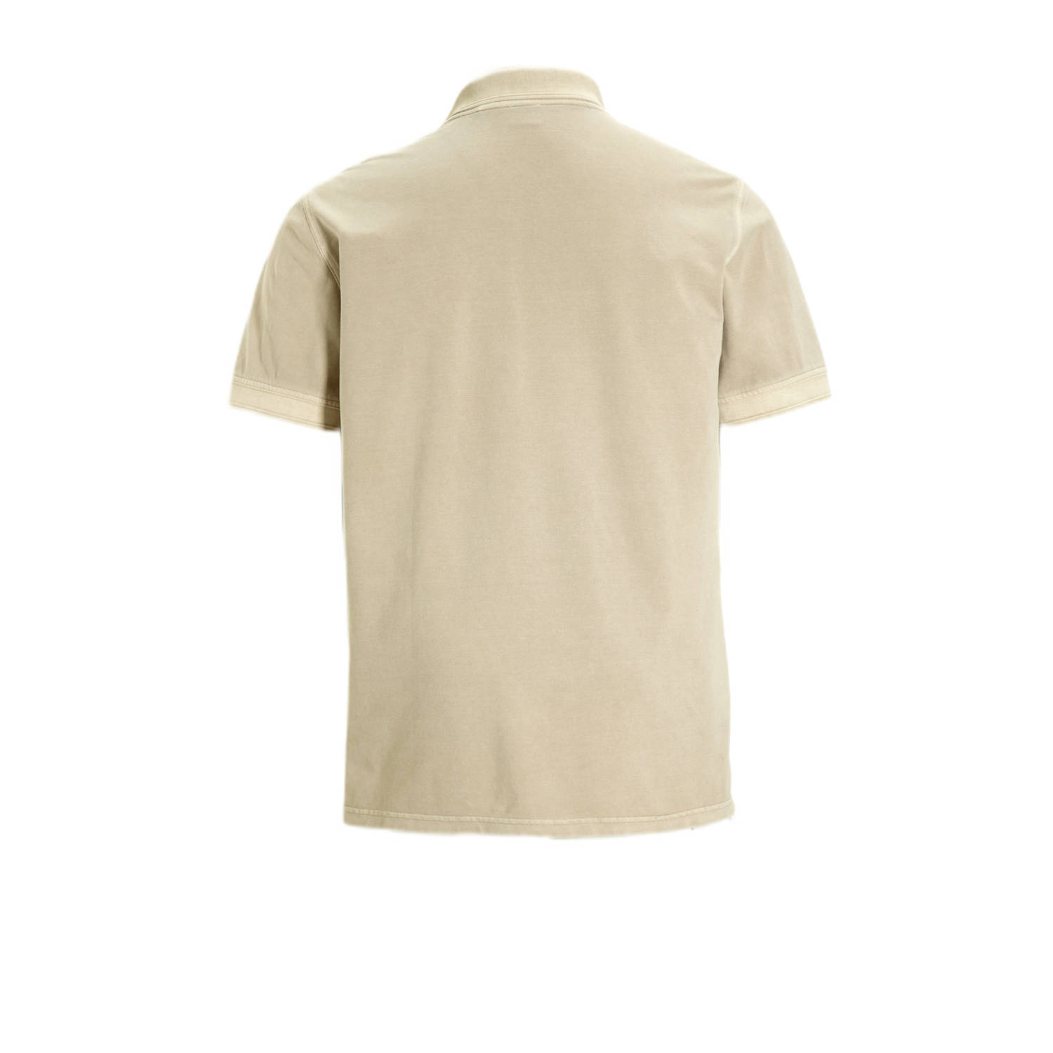 BOSS regular fit polo Prime met logo light beige