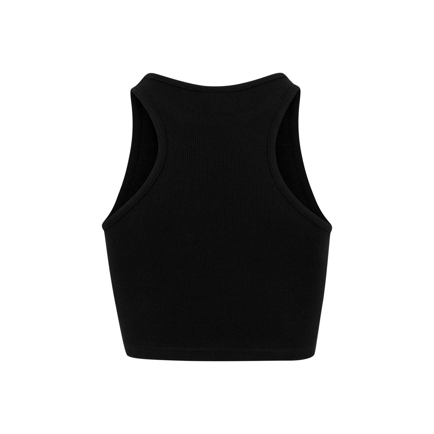 Urban Classics Curvy crop top zwart