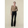 Lois high waist flared jeans zwart