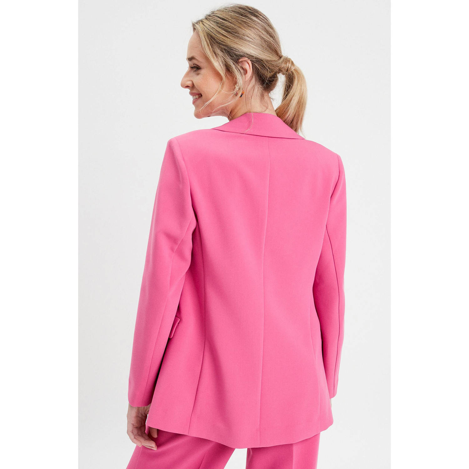 Cache getailleerde blazer roze