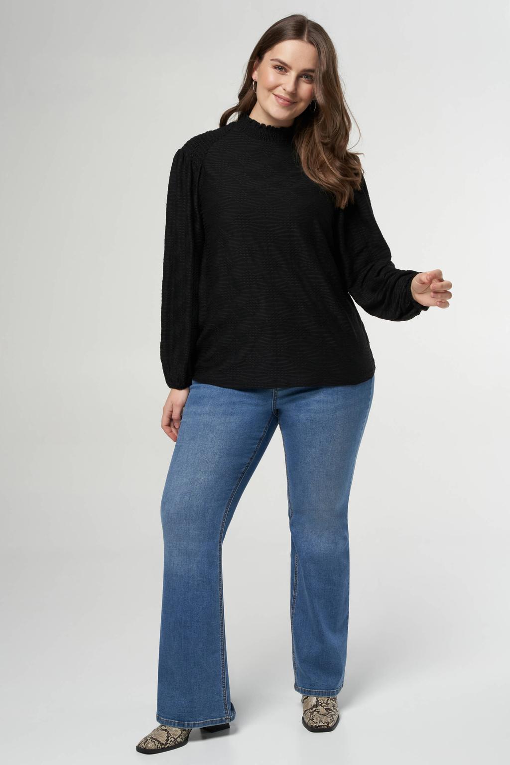 MS Mode blousetop zwart kopen? | Morgen in huis | wehkamp