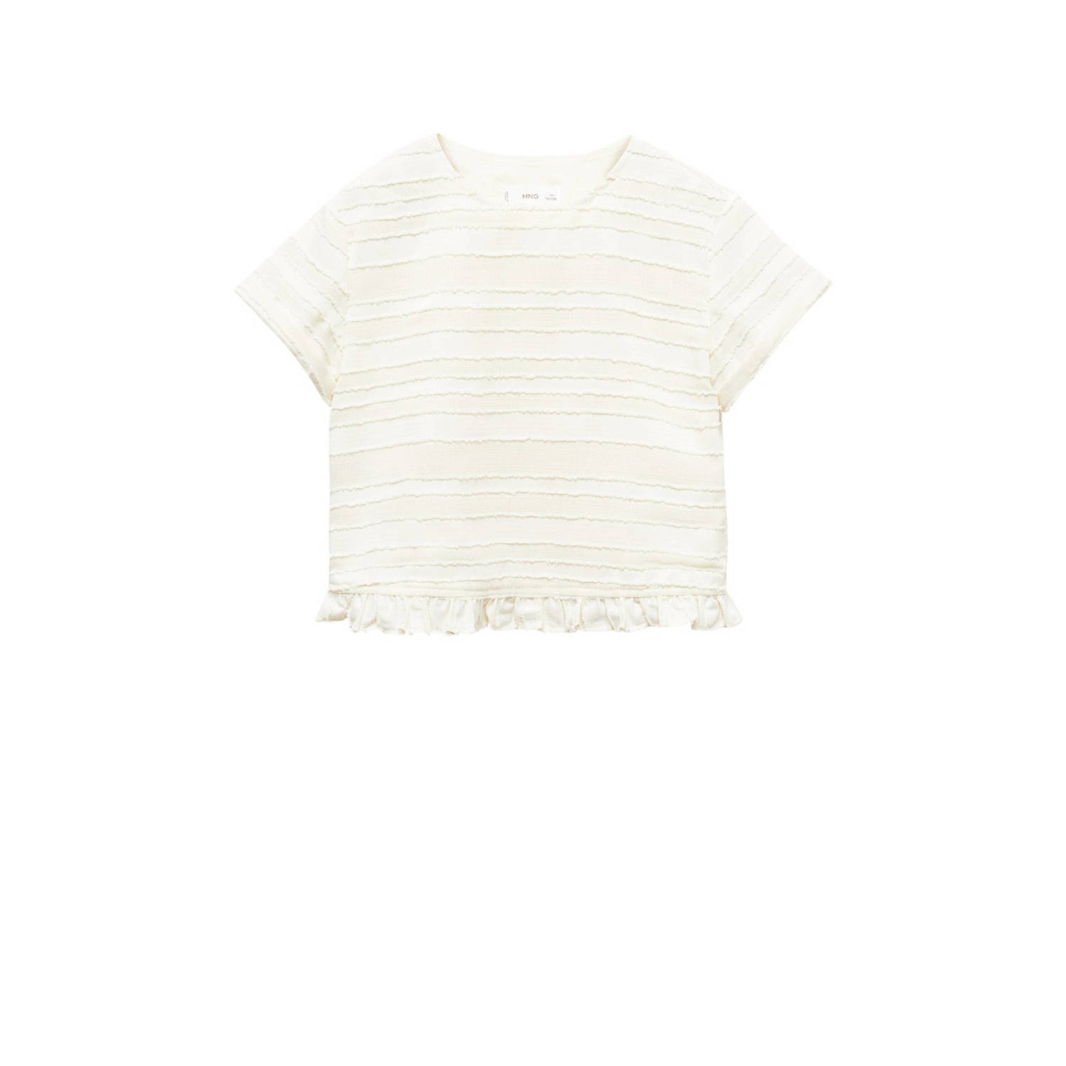 Mango Kids top lichtbeige