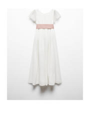 thumbnail: Mango Kids maxi jurk wit/roze