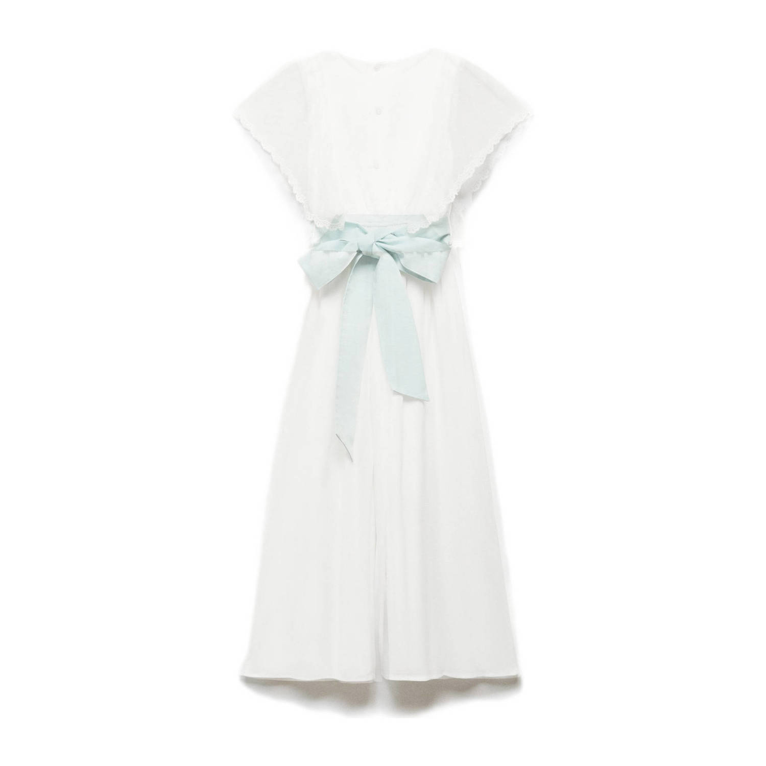 Mango Kids jumpsuit wit