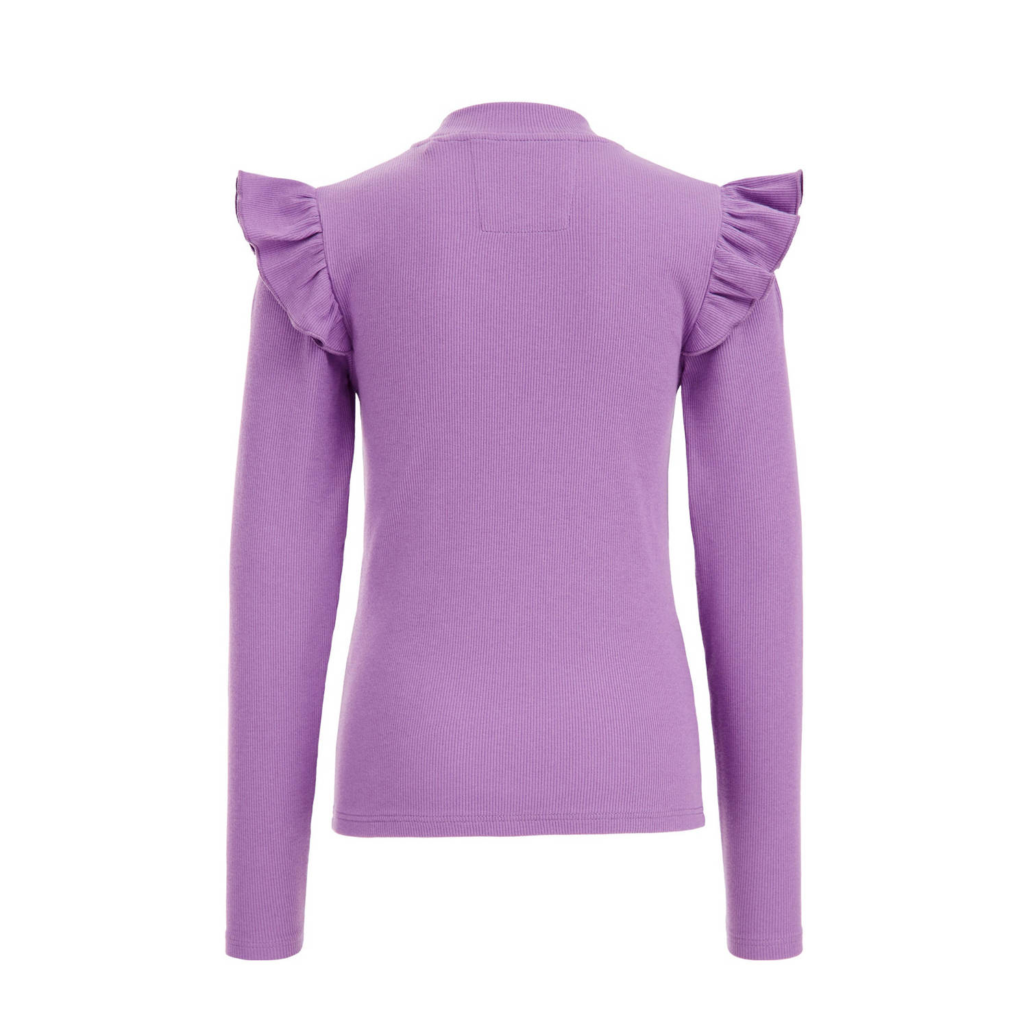 WE Fashion WE Fundamentals longsleeve purple pillow