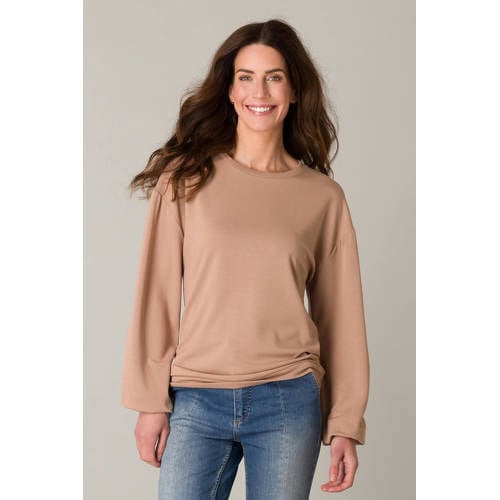 ES&SY sweater lichtbruin afbeelding