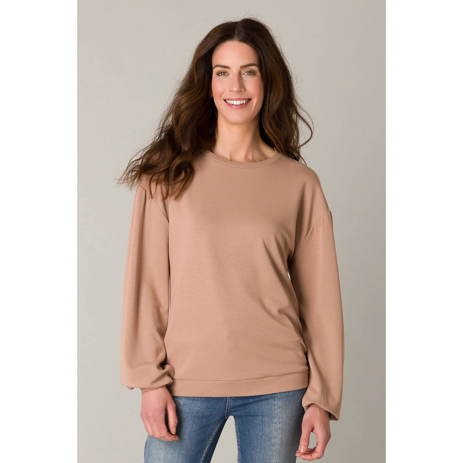 ES&SY sweater lichtbruin