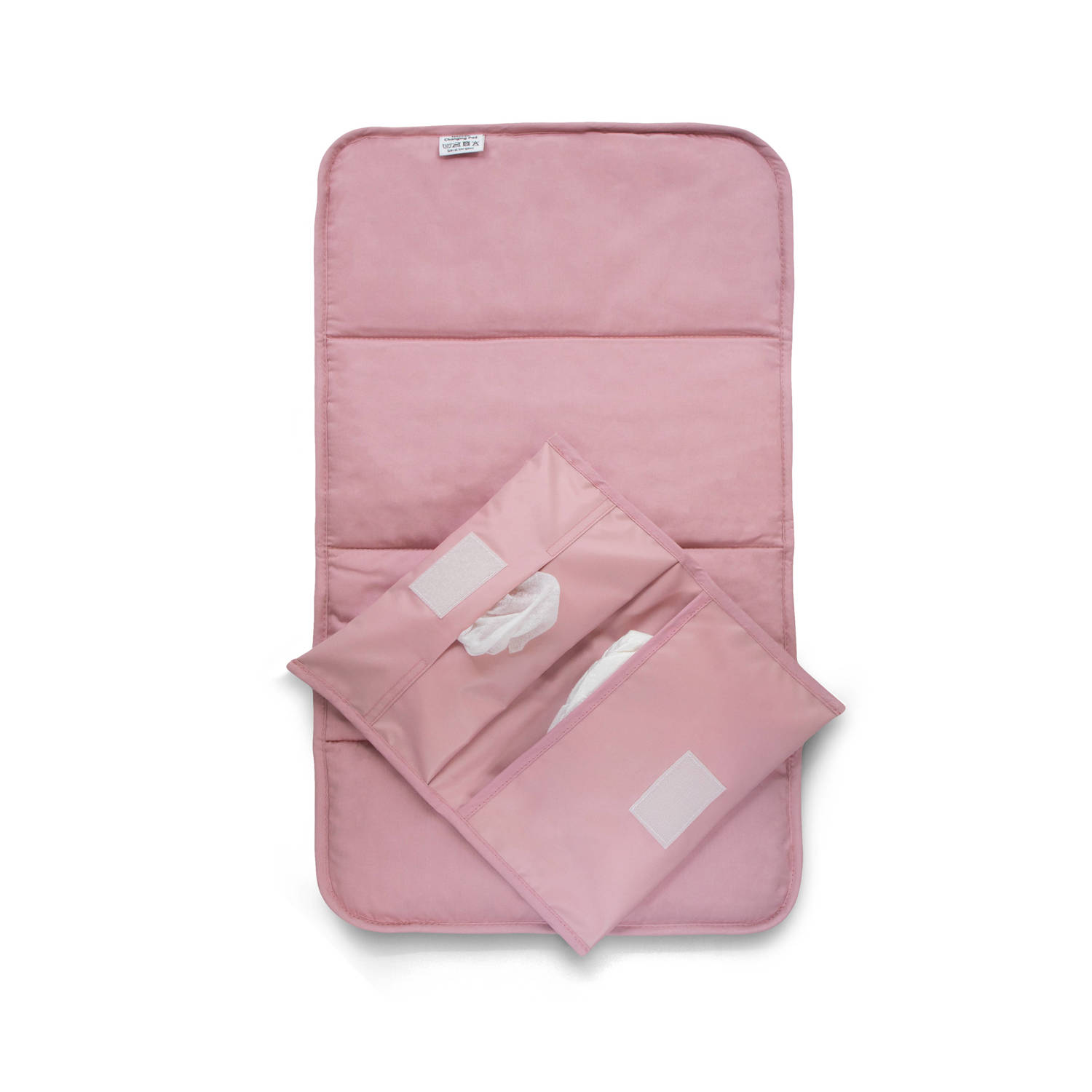 KipKep Napper verschoonmatje + luieretui roze