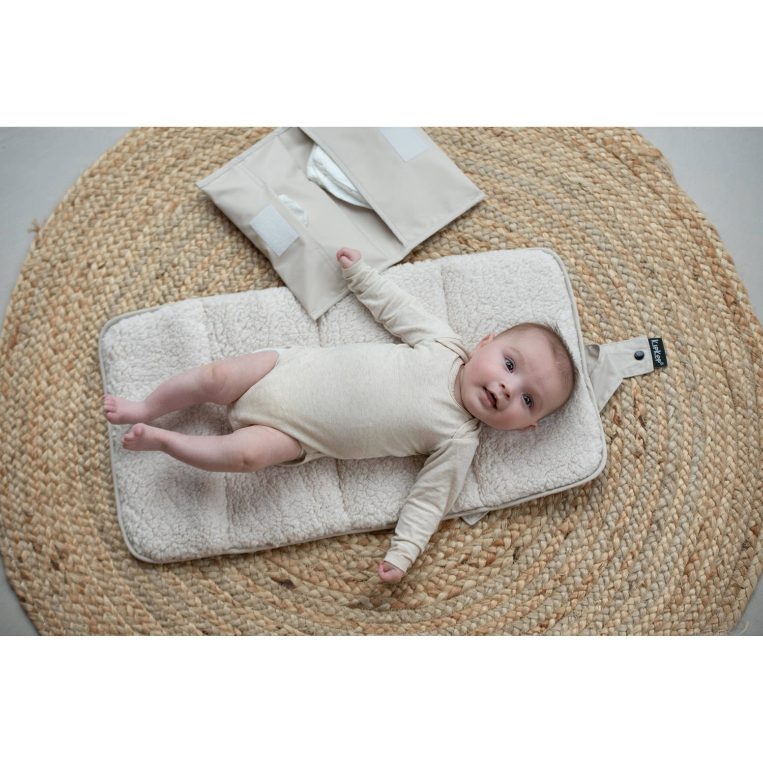 KipKep Napper luieretui beige
