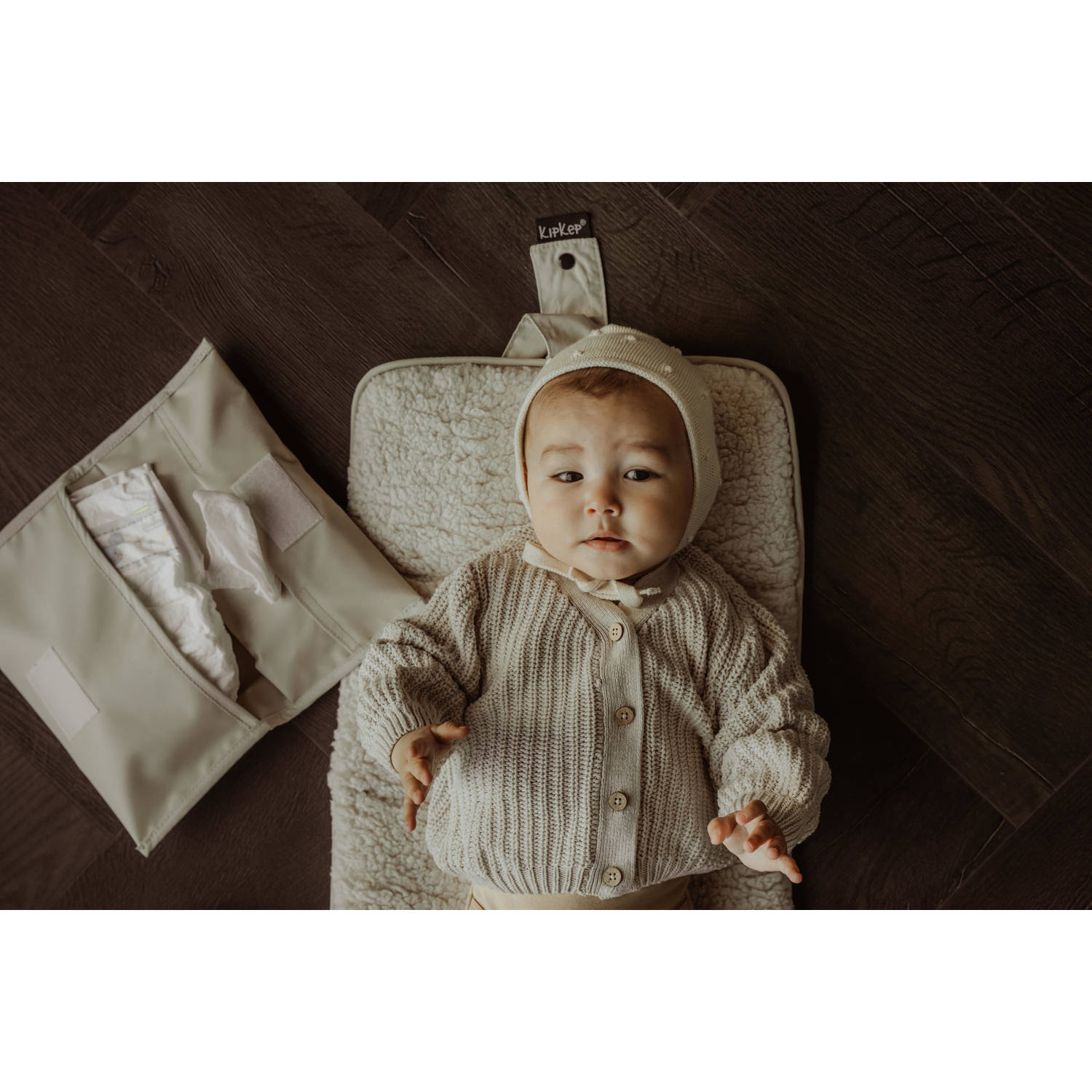 KipKep Napper luieretui beige