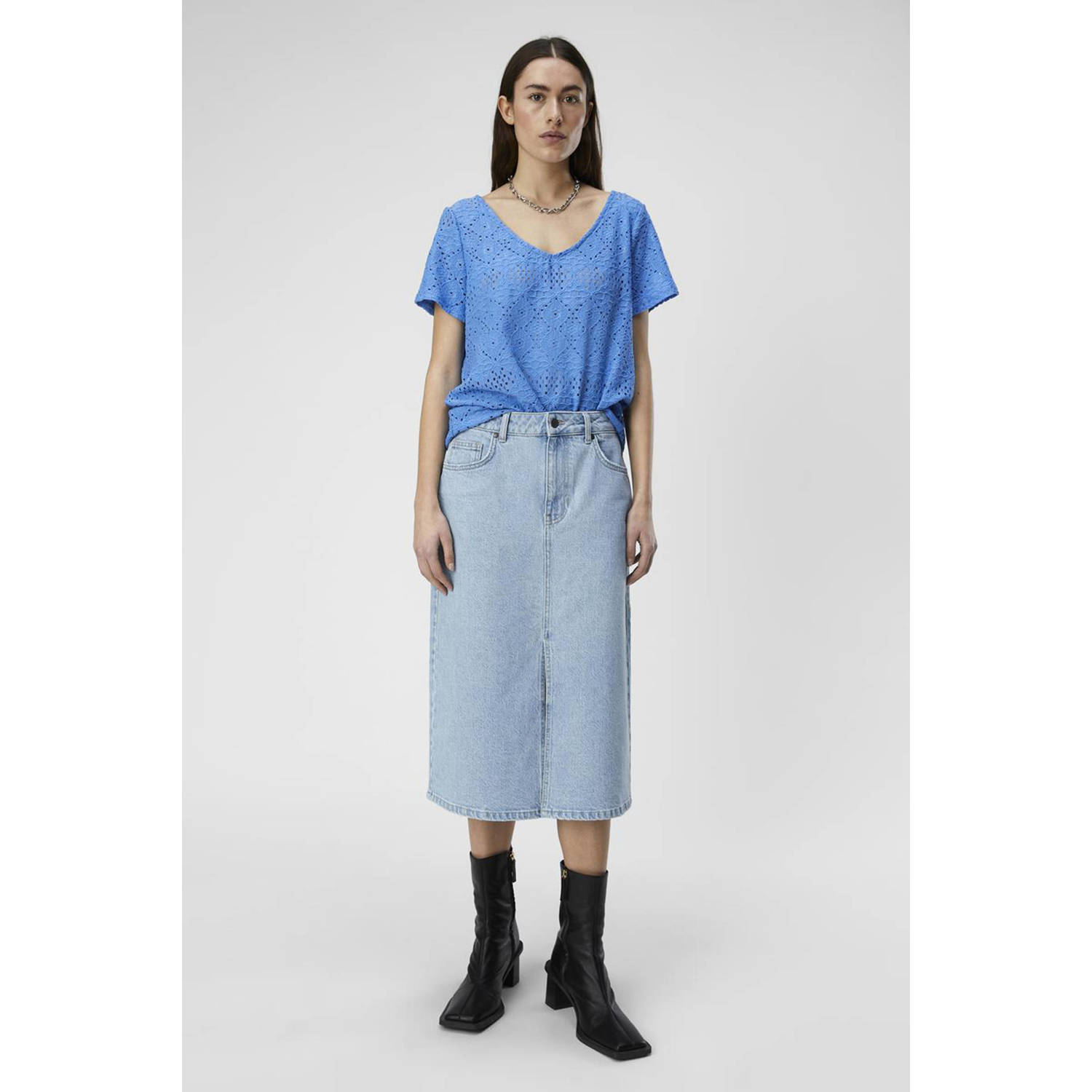 OBJECT top OBJFEODORA blauw