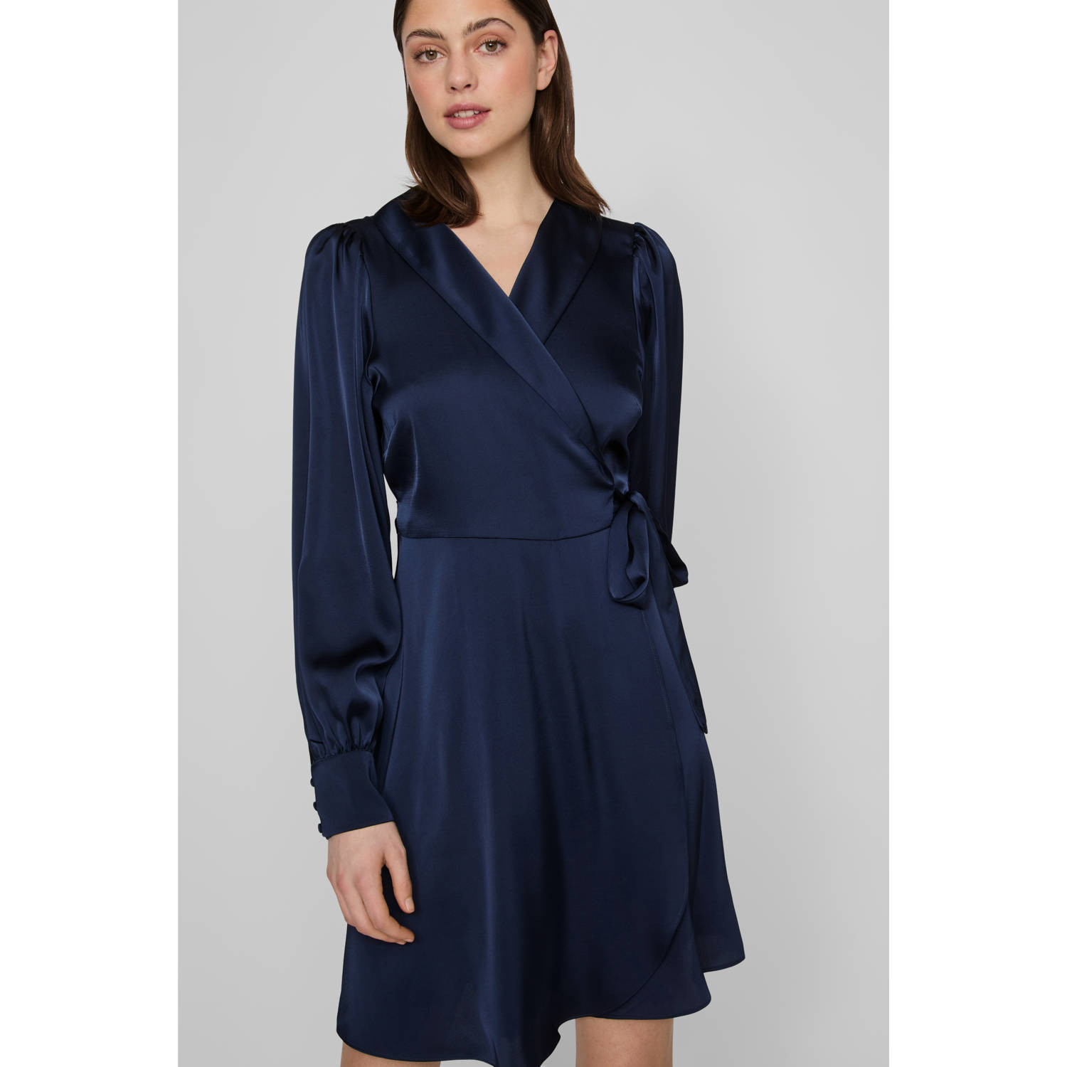 VILA jurk VIENNA donkerblauw