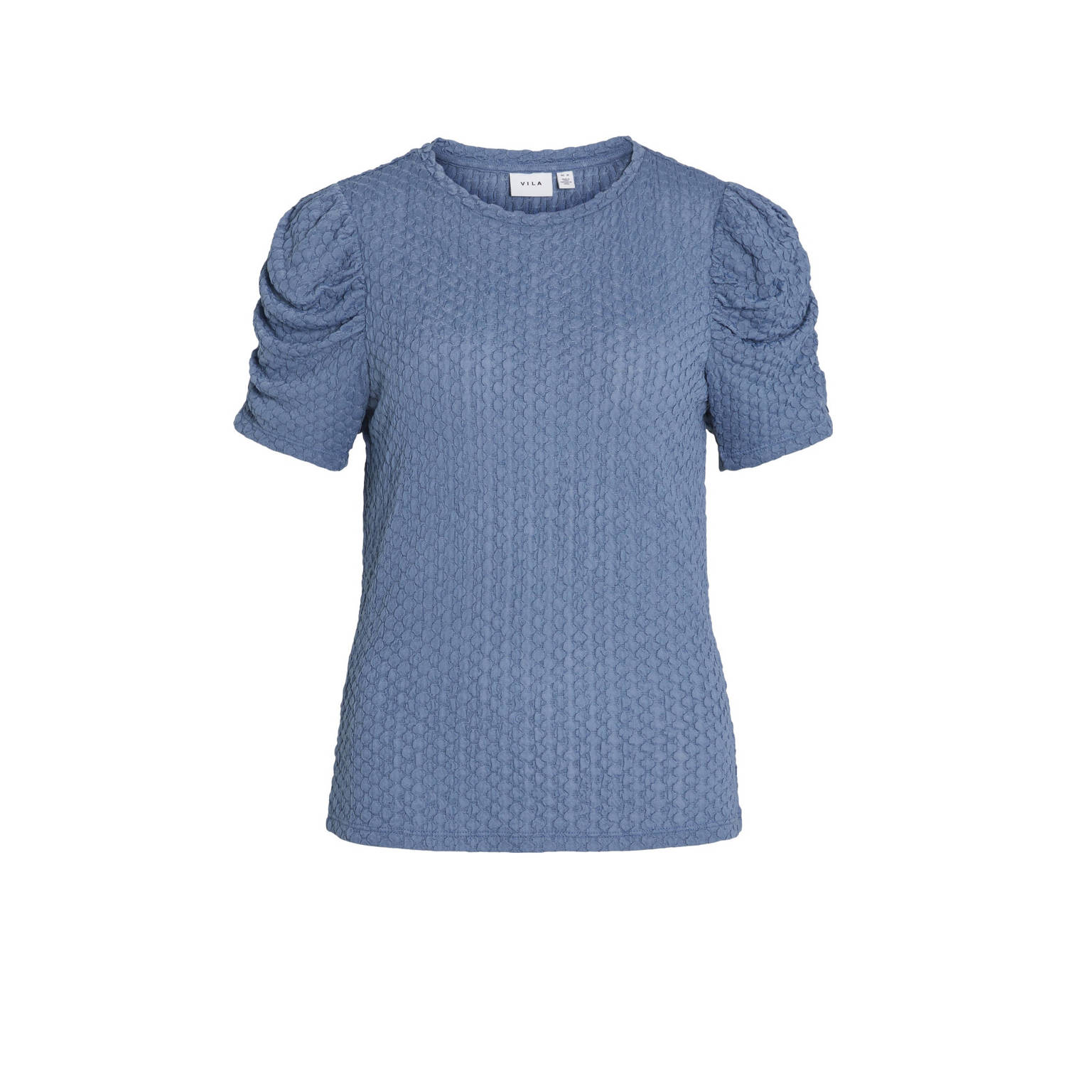 VILA top VIANINE blauw