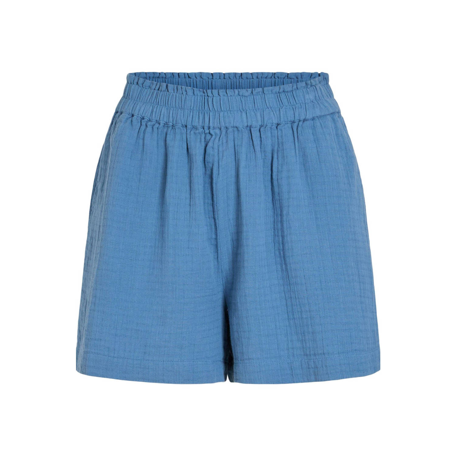 VILA relaxed short NIA blauw