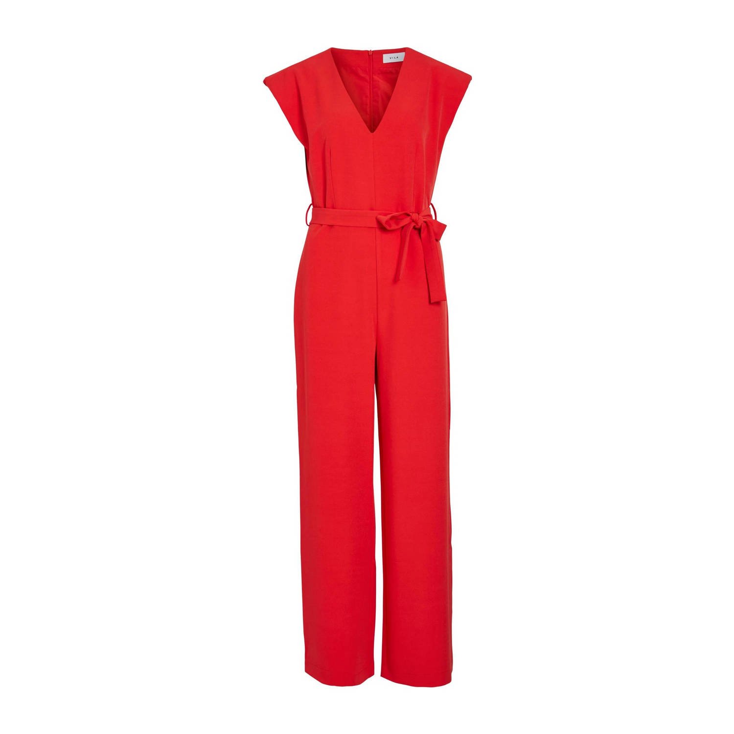 VILA jumpsuit rood