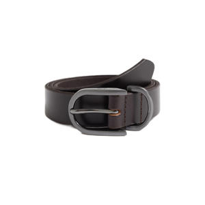 leren riem donkerbruin