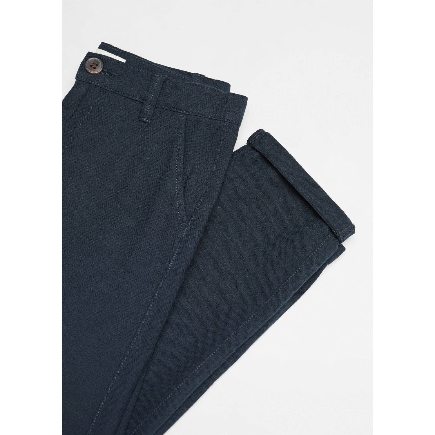 Mango Kids broek donkerblauw