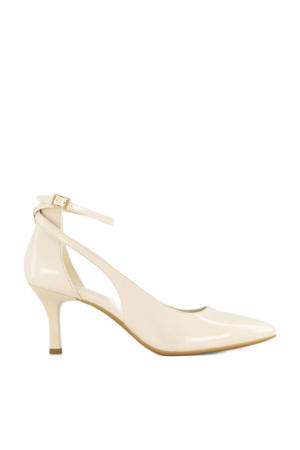 lak pumps ecru