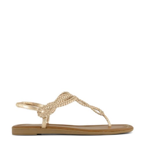 Graceland sandalen roségoud – rosegoud
