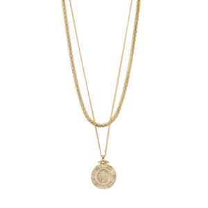 gold plated ketting Nomad (set van 2)