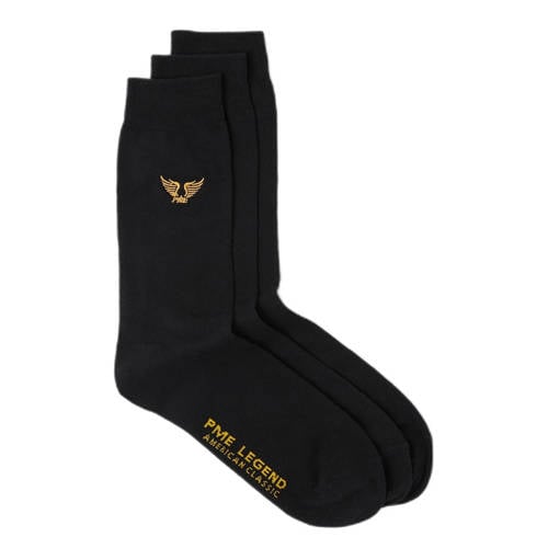 PME Legend sokken - set van 3 zwart afbeelding