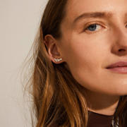 thumbnail: PILGRIM silver plated oorbellen Leah